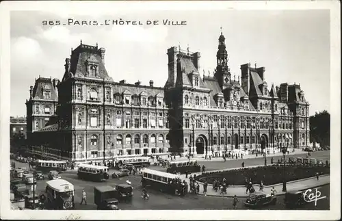 Paris Hotel de Ville  