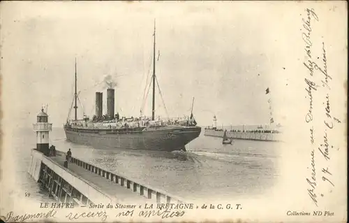 Le Havre La Bretagne Schiff