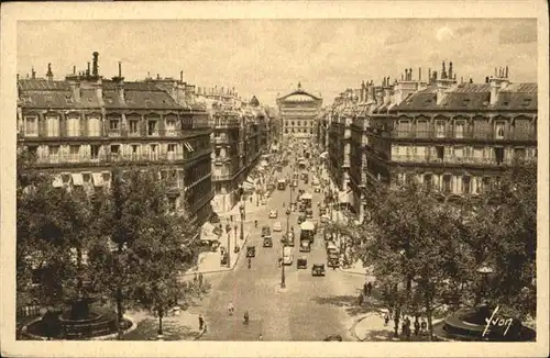 Paris Avenue of Opera