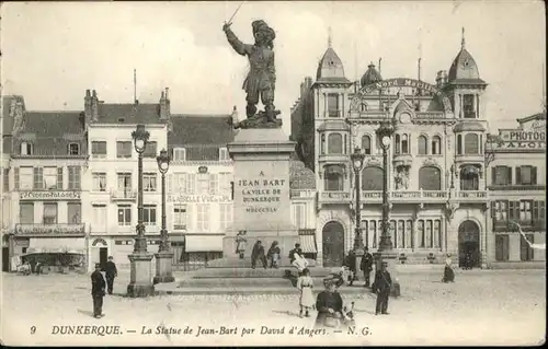 Dunkerque Statue Jean Bart David Angers
