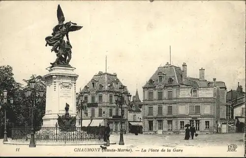 Chaumont Haute-Marne Place de la Gare
