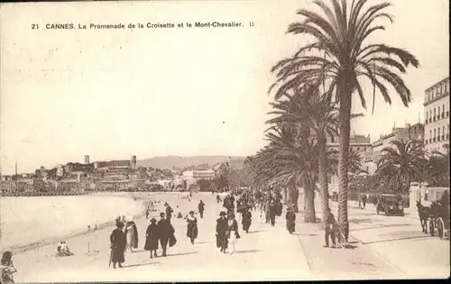 Cannes Promenade Mont Chevalier Kutsche