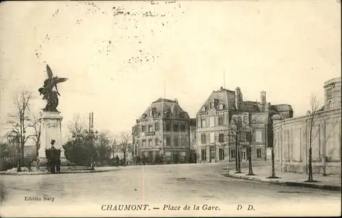Chaumont Saint-Amand-Montrond Place de la Gare