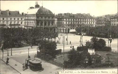 Le Havre Place Gambetta Theatre