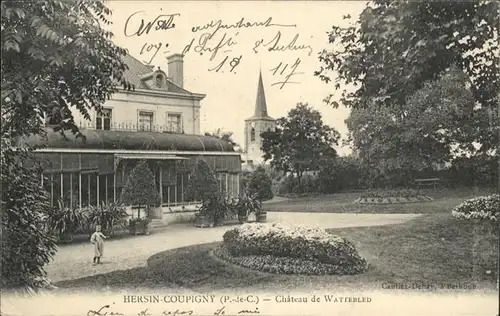 Hersin-Coupigny Chateau de Waterled