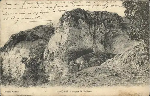 Langres Grotte Sabinus