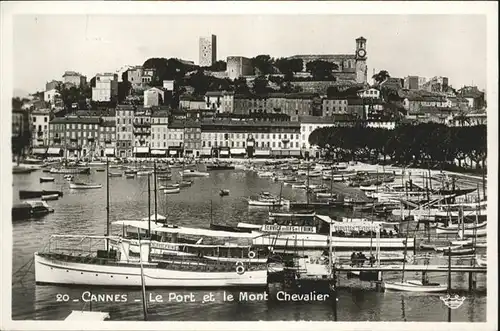 Cannes Port Mont Chevalier