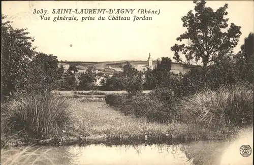 Saint-Laurent-d Agny Chateau Jordan