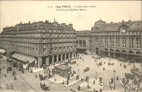 Paris Gare Saint Lazare 