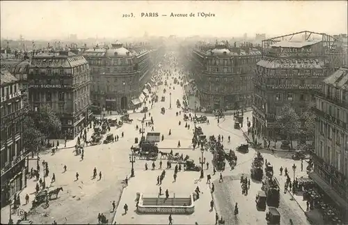 Paris Avenue de LÒpera / Paris /Arrond. de Paris