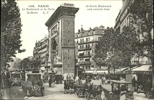 Paris Le Boulevard
Porte St.-Denis
 / Paris /Arrond. de Paris
