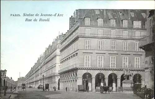 Paris Statue de Jeanne-d-Arc
Rue de Rivoli / Paris /Arrond. de Paris