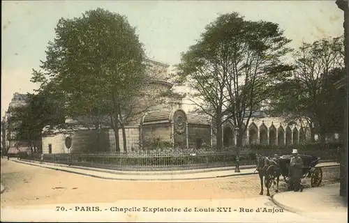 Paris Cahpelle Explatoire de Louis XVI / Paris /Arrond. de Paris