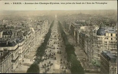 Paris Avenue des Champs-Elysees
l`Arc de Triomphe / Paris /Arrond. de Paris