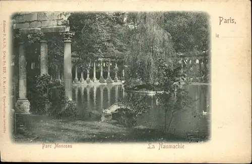 Paris Parc Monceau
La Naumachie / Paris /Arrond. de Paris