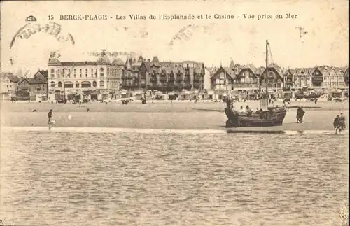 Berck Plage
Villas de Espanade
Casino
 / Berck /Arrond. de Montreuil