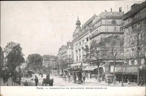 Paris Boulevard Bonne-Nouvelle / Paris /Arrond. de Paris