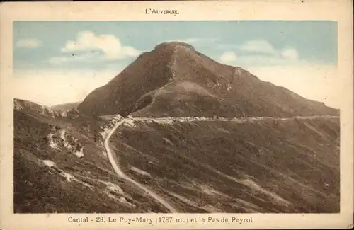 Saint-Flour Cantal Cantal
L`Auvergne
Le Puy-Mary / Saint-Flour /Arrond. de Saint-Flour