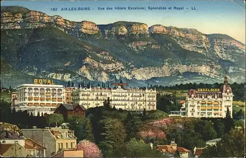 Aix-les-Bains Hotel Excelsior
Hotel Splendide
Hotel Royal / Aix-les-Bains /Arrond. de Chambery