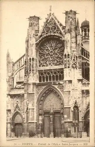 Dieppe Seine-Maritime Eglise Saint Jacques / Dieppe /Arrond. de Dieppe