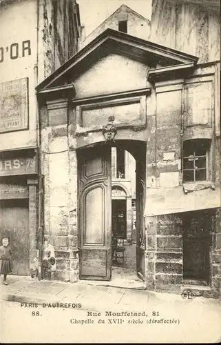 Paris Rue Mouffetard / Paris /Arrond. de Paris