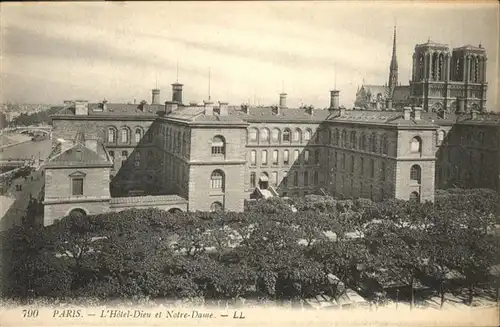 Paris L`Hotel-Dieu
Notre-Dame / Paris /Arrond. de Paris