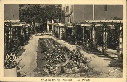 Vals-les-Bains Pergola / Vals-les-Bains /Arrond. de Largentiere