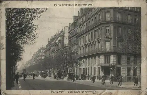 Paris Boulevard St.-Germain / Paris /Arrond. de Paris