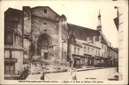 Saint-Pourcain-sur-Sioule Eglise
Rue du Bellay / Saint-Pourcain-sur-Sioule /Arrond. de Moulins