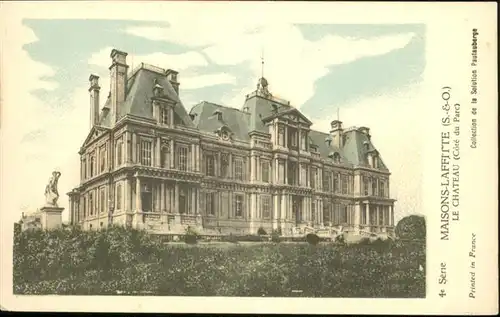 Maisons-Laffitte Chateau / Maisons-Laffitte /Arrond. de Saint-Germain-en-Laye