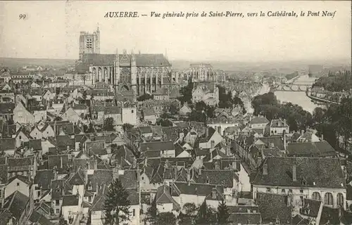 Auxerre vue generale / Auxerre /Arrond. d Auxerre