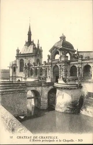 Chantilly Chateau / Chantilly /Arrond. de Senlis