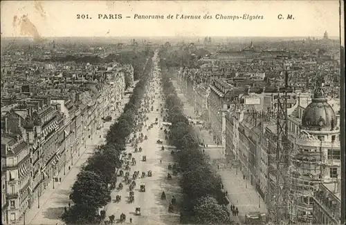 Paris Panorama
Avenue des Champs-Elysees / Paris /Arrond. de Paris