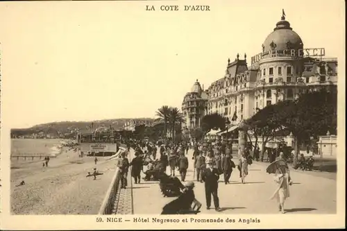 Nizza Hotel Negresco
Promenade des Anglais / Nice /Arrond. de Nice