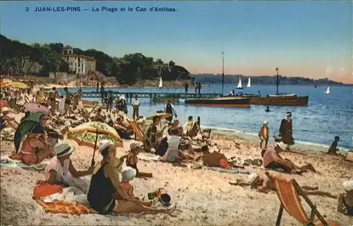 Juan-les-Pins Plage
Cap d`Antibes / Antibes /Arrond. de Grasse