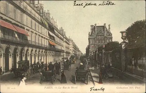 Paris Rue de Rivoli / Paris /Arrond. de Paris