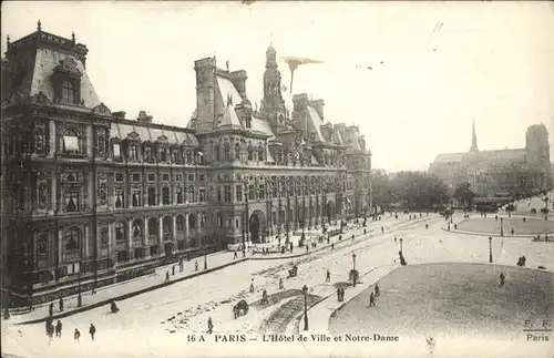 Paris Hotel de Ville
Notre Dame / Paris /Arrond. de Paris