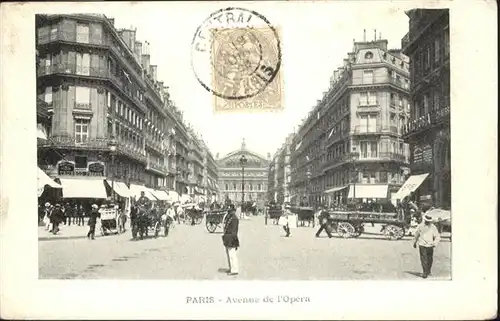 Paris Avenue de l`Opera / Paris /Arrond. de Paris