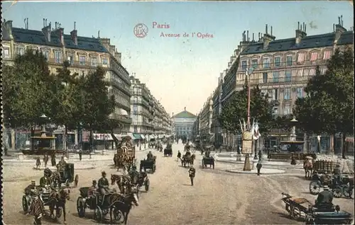 Paris Avenue de Opera / Paris /Arrond. de Paris