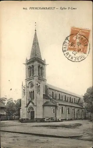 Fourchambault Eglise Saint-Louis / Fourchambault /Arrond. de Nevers