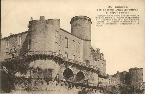 Duran Chateau des anciens Ducs de Duran et dependances / Duran /Arrond. d Auch