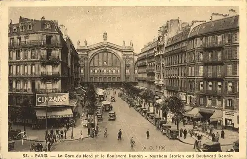 Paris Gare du Nord
Boulevard Denain / Paris /Arrond. de Paris