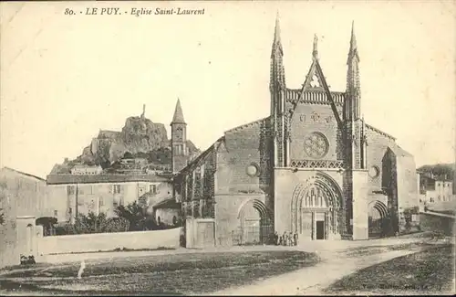 Le Puy-en-Velay Eglise Saint-Laurent / Le Puy-en-Velay /Arrond. du Puy