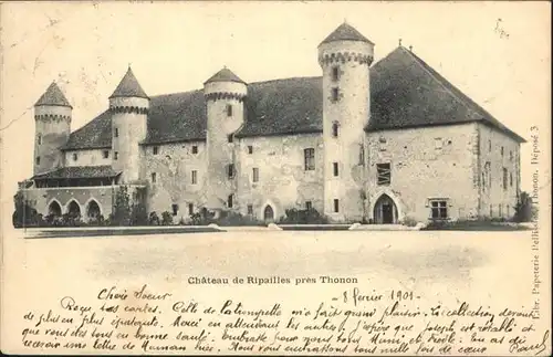 Thonon-les-Bains Chateu de Ripailles / Thonon-les-Bains /Arrond. de Thonon-les-Bains