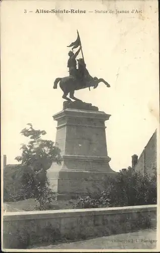 Alise-Sainte-Reine Statue de jeanne d`Arc / Alise-Sainte-Reine /Arrond. de Montbard
