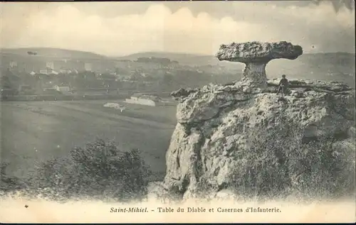 Saint-Mihiel Table du diable
Casernes d`Infanterie / Saint-Mihiel /Arrond. de Commercy