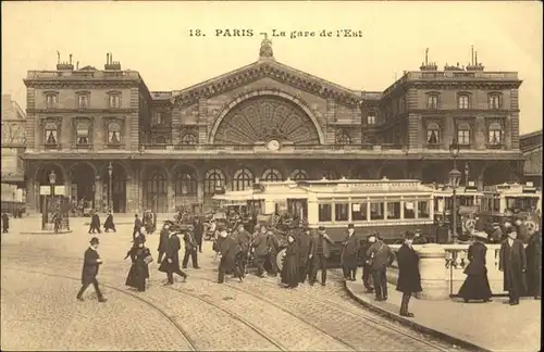 Paris Gare de l`Est / Paris /Arrond. de Paris