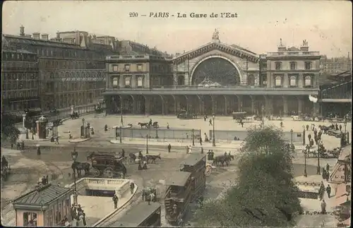 Paris Gare de L`Est / Paris /Arrond. de Paris