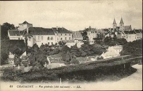 Chaumont Haute-Marne vue generale / Chaumont /Arrond. de Chaumont