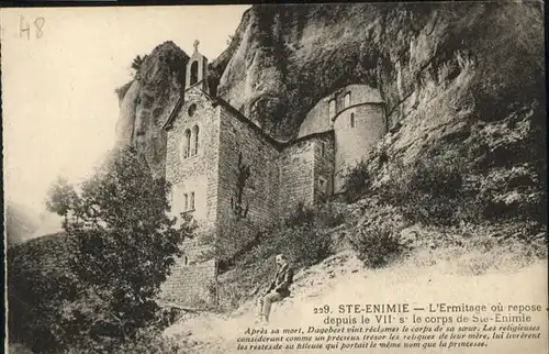 Sainte-Enimie Ermitage / Sainte-Enimie /Arrond. de Florac
